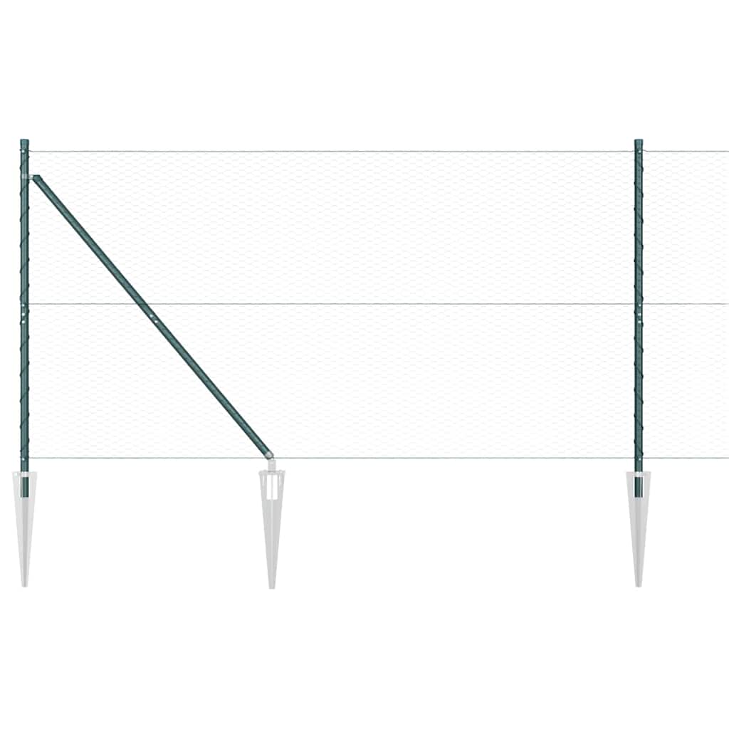 Zavareno žičano ograđivanje s bodljama 50 x 1,4 m (Š x V)