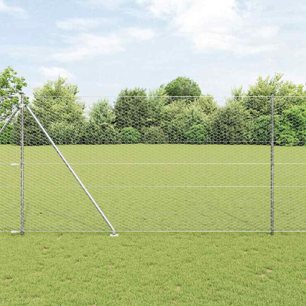 Zavareno žičano ograđivanje s bodljama 100 x 1,6 m (Š x V)