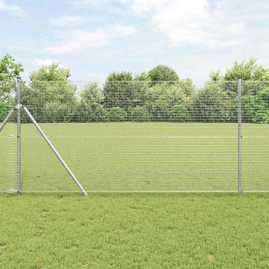 Zavarena žičana ograda za fiksaciju 10 x 1 m Pocinčani čelik