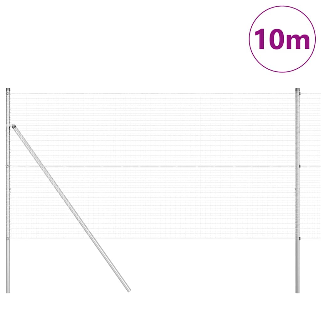 Temeljna zavarena žičana ograda 10 x 1 m (Š x V)
