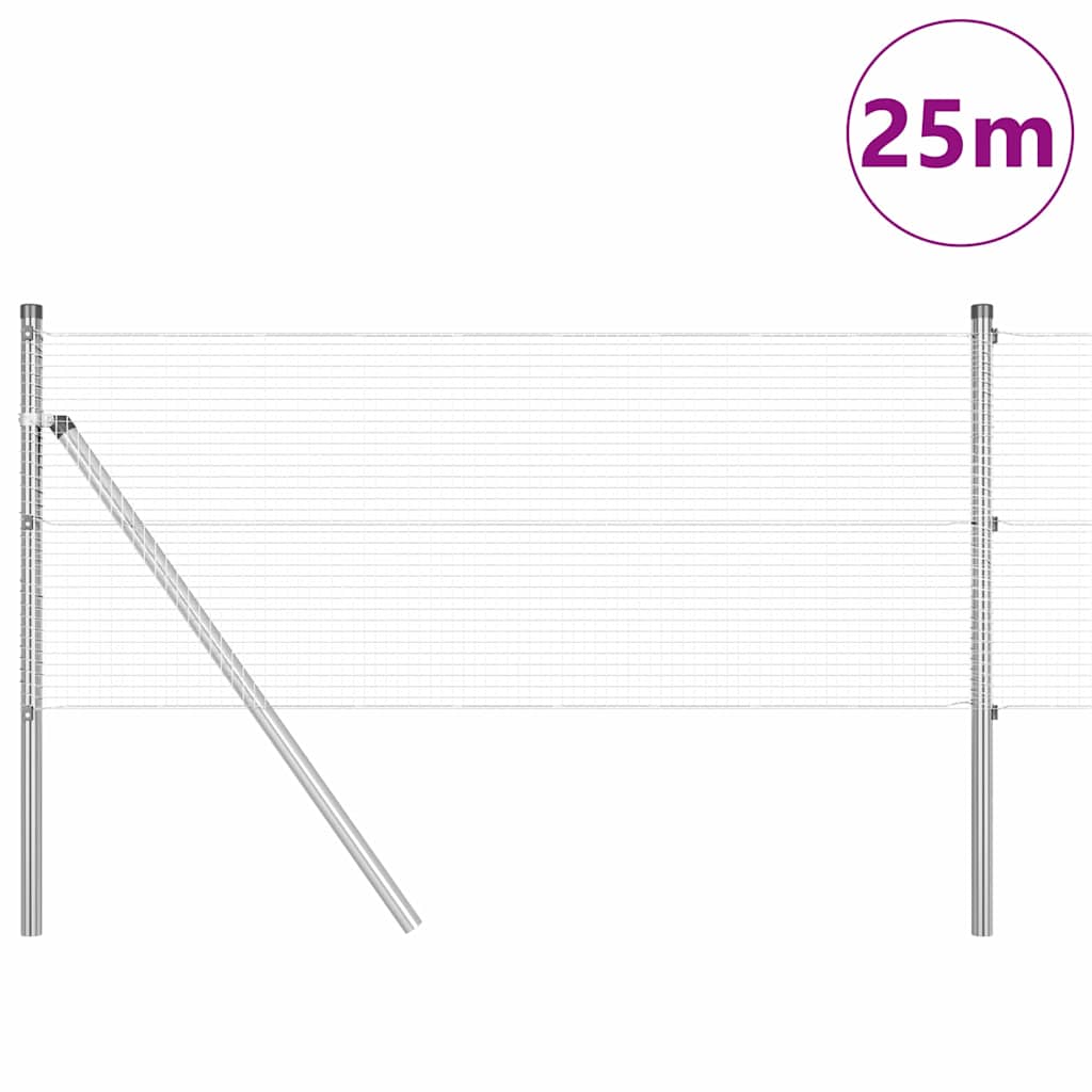 Temeljna zavarena žičana ograda 25 x 0,5 m (Š x V)