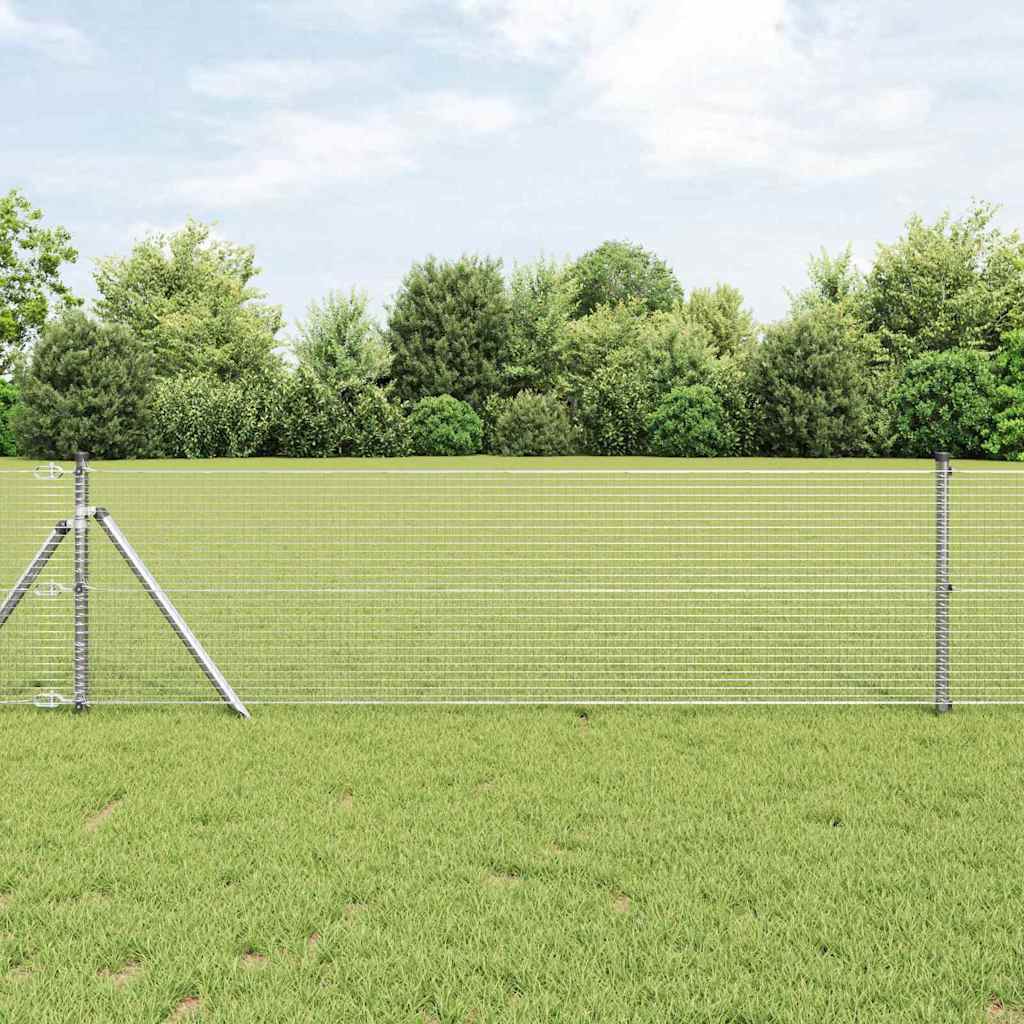 Zavarena žičana ograda za fiksaciju 50 x 0,4 m Pocinčani čelik