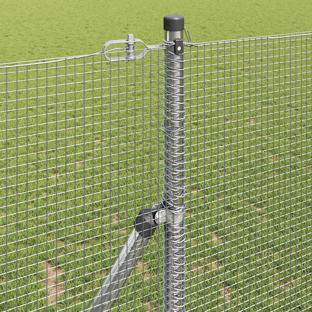 Zavarena žičana ograda za fiksaciju 50 x 1,4 m Pocinčani čelik