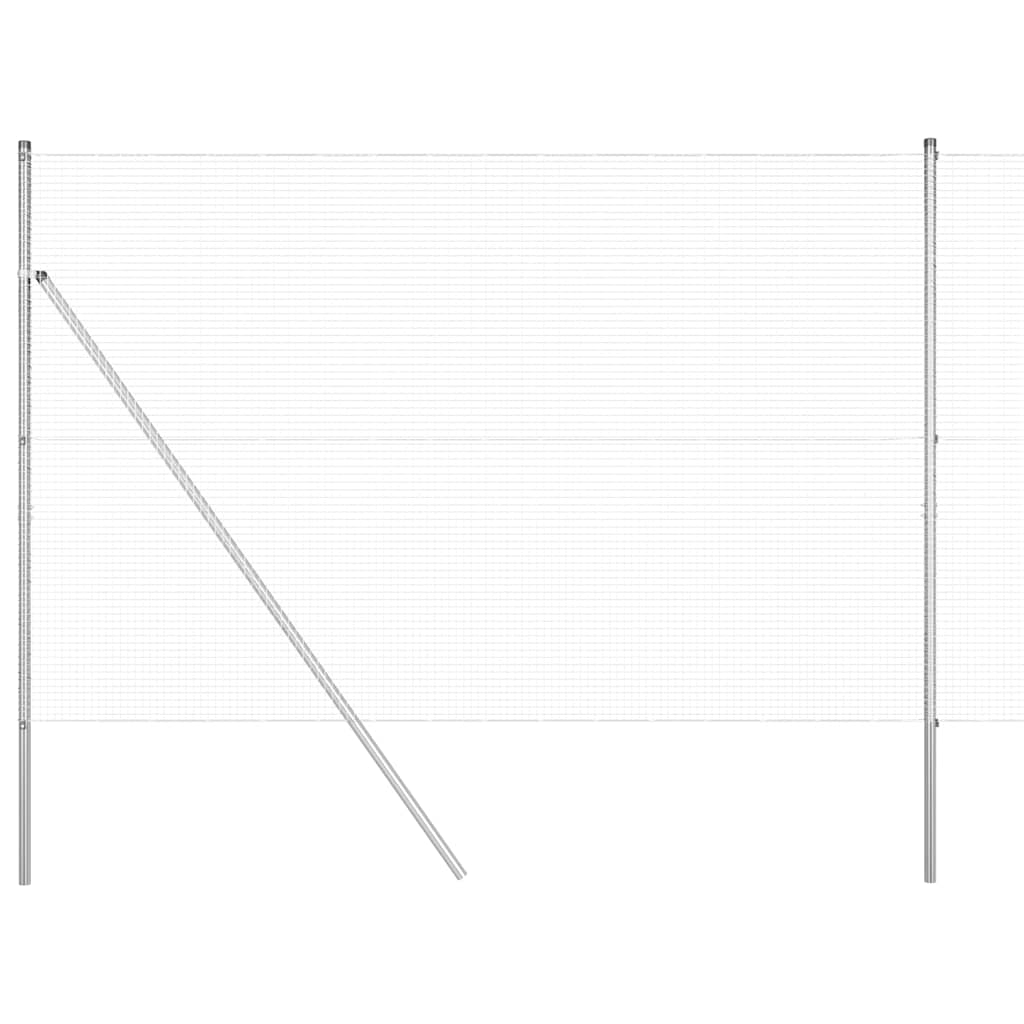Zavarena žičana ograda za fiksaciju 50 x 1,5 m Pocinčani čelik