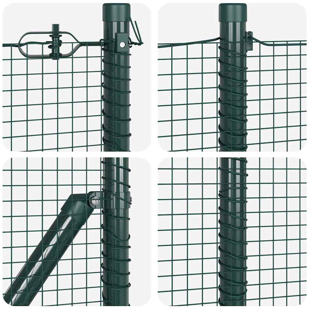 Temeljna zavarena žičana ograda 50 x 0,6 m (Š x V)