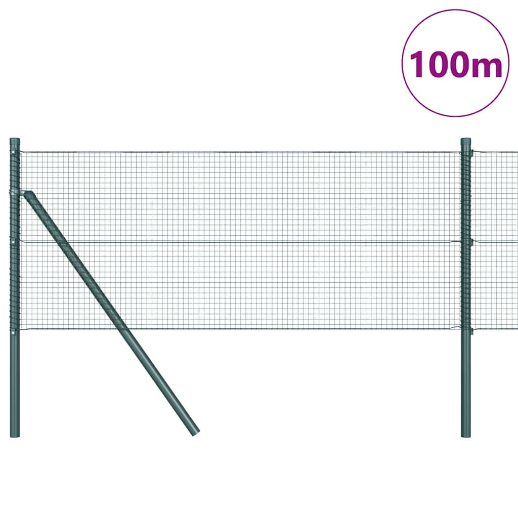 Temeljna zavarena žičana ograda 100 x 0,8 m (Š x V)