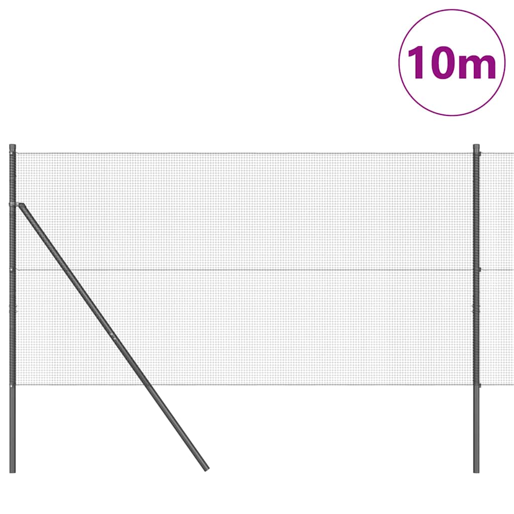 Temeljna zavarena žičana ograda 10 x 1,4 m (Š x V)