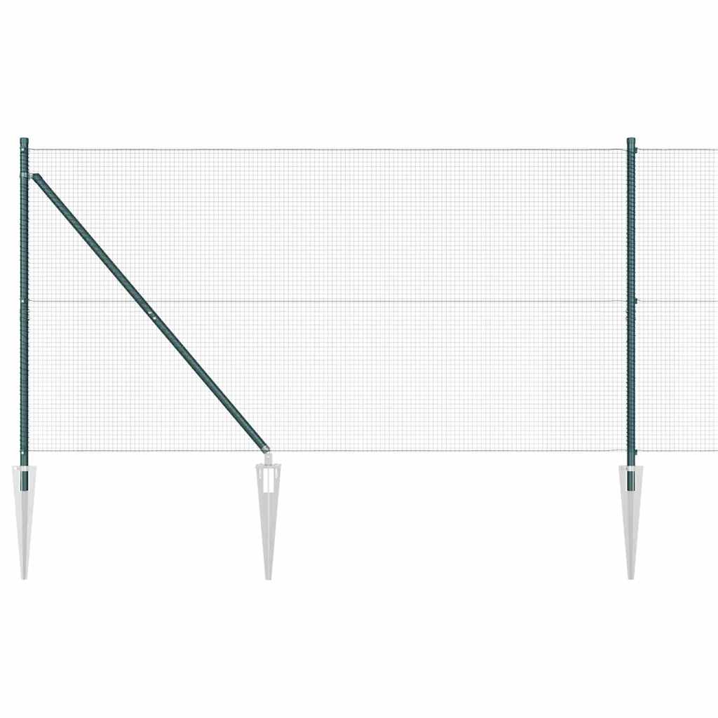 Zavareno žičano ograđivanje s bodljama 25 x 1,4 m (Š x V)