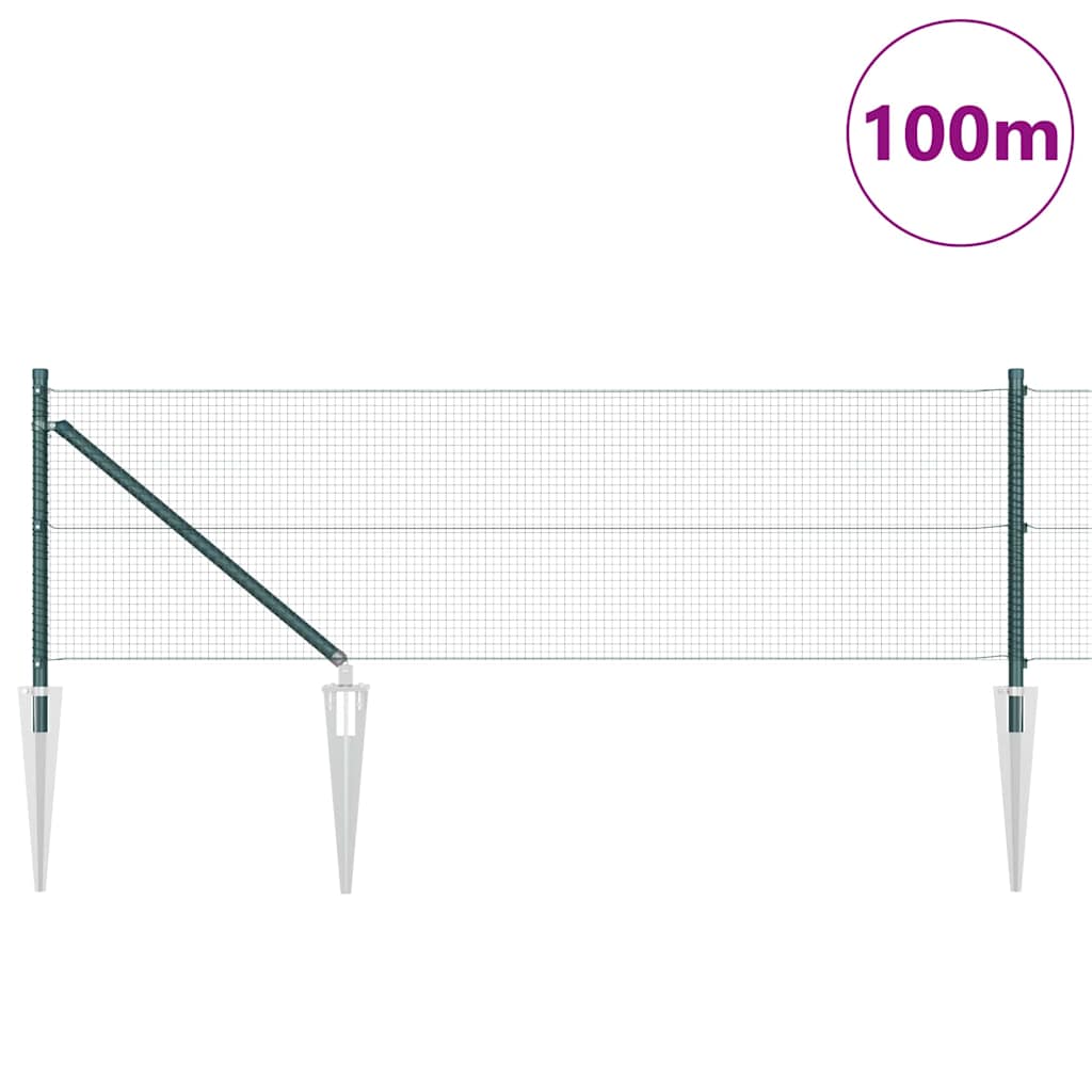 Zavareno žičano ograđivanje s bodljama 100 x 0,8 m (Š x V)
