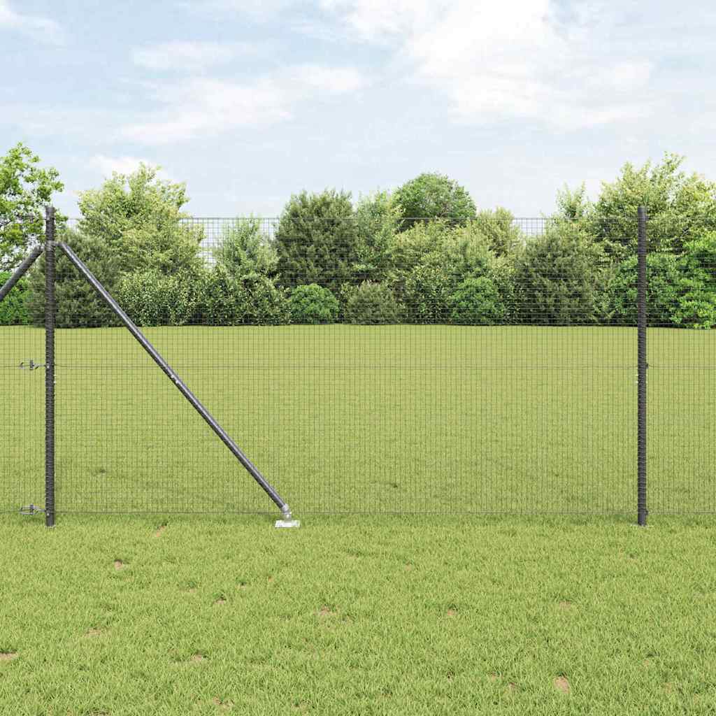 Zavareno žičano ograđivanje s bodljama 50 x 1,2 m Siva Mreža