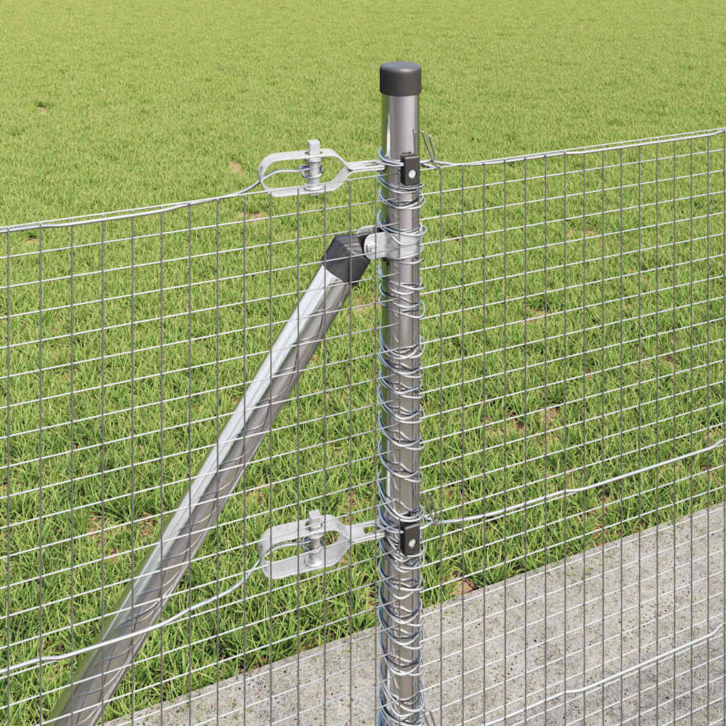Zavareno žičano ogradno mreža s betonskom podlogom 10 x 0,4 m