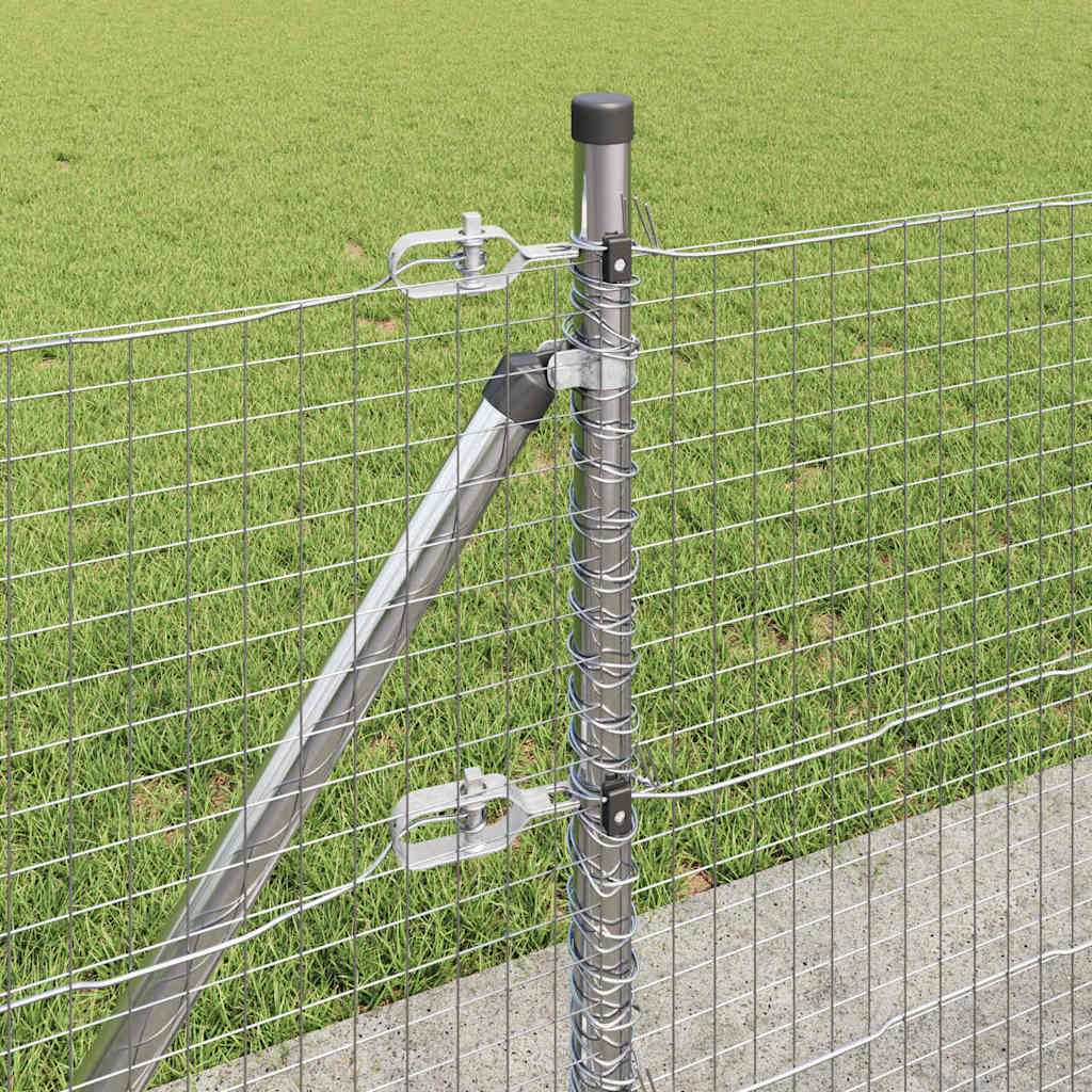 Zavareno žičano ogradno mreža s betonskom podlogom 10 x 0,6 m