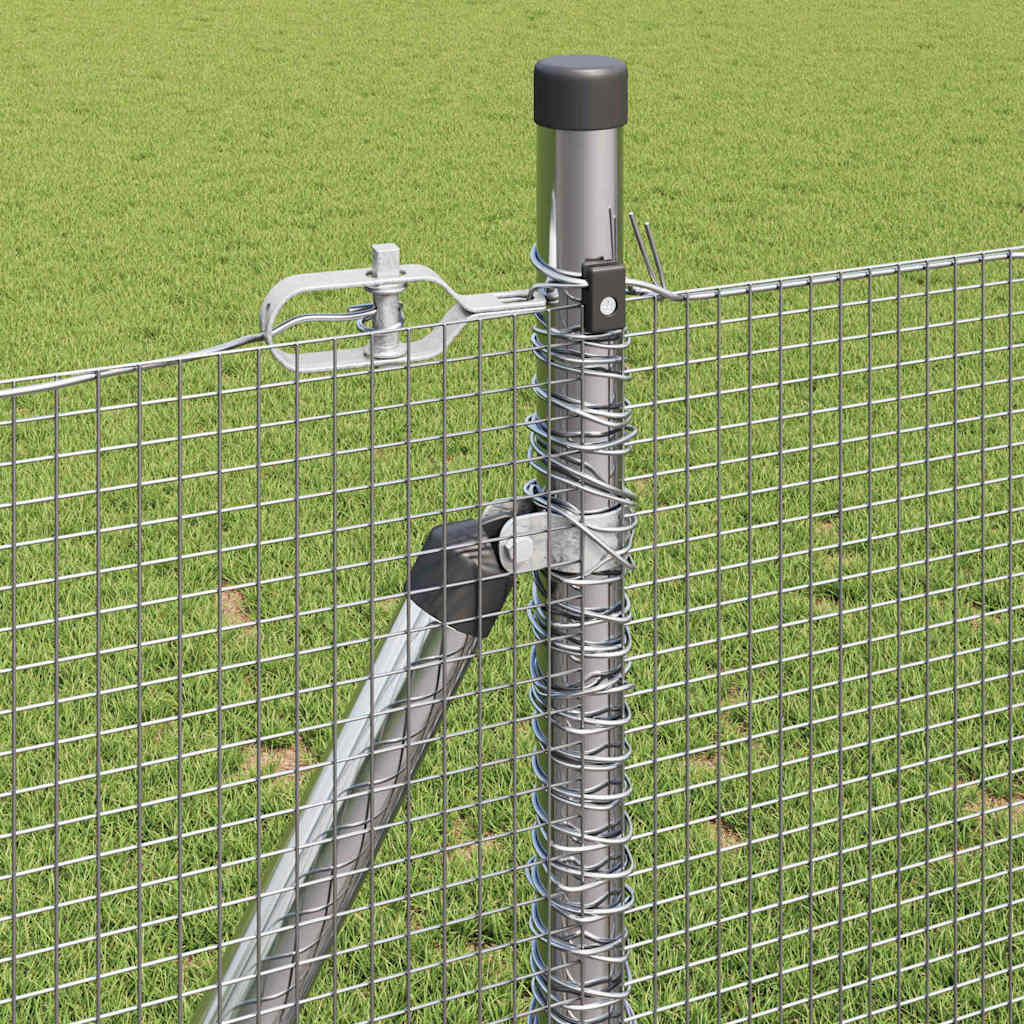 Zavareno žičano ogradno mreža s betonskom podlogom 10 x 0,8 m
