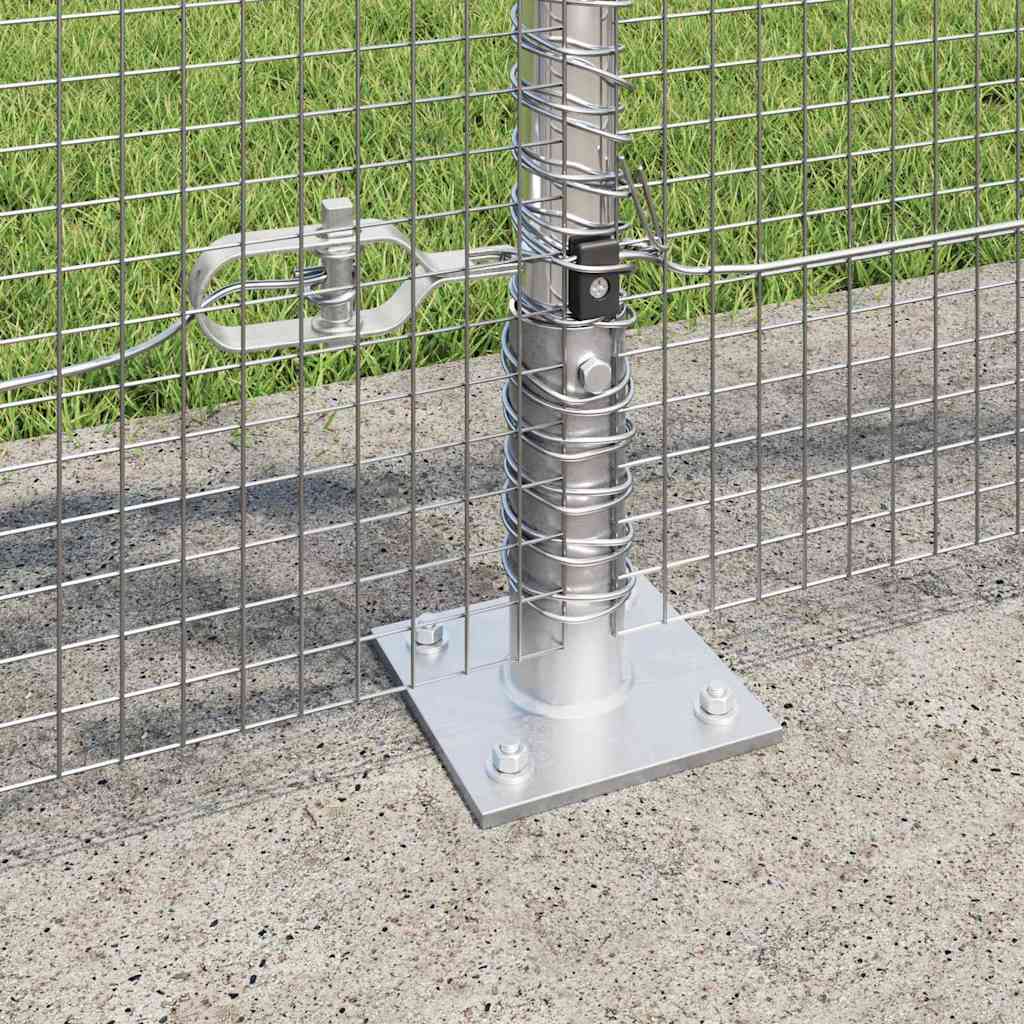 Zavareno žičano ogradno mreža s betonskom podlogom 10 x 0,8 m