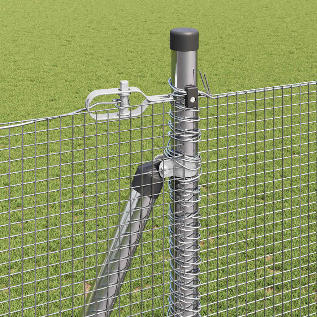 Zavareno žičano ogradno mreža s betonskom podlogom 25 x 1,6 m