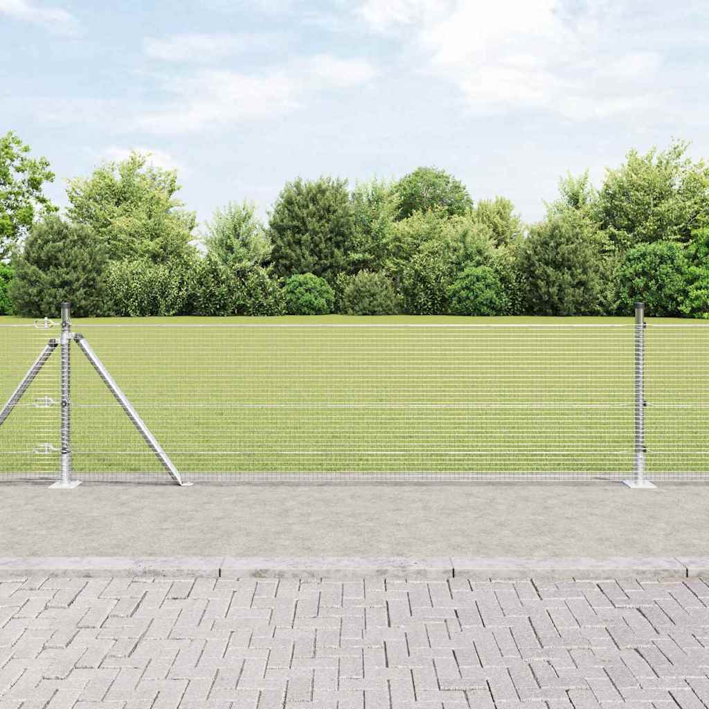 Zavareno žičano ogradno mreža s betonskom podlogom 50 x 0,5 m