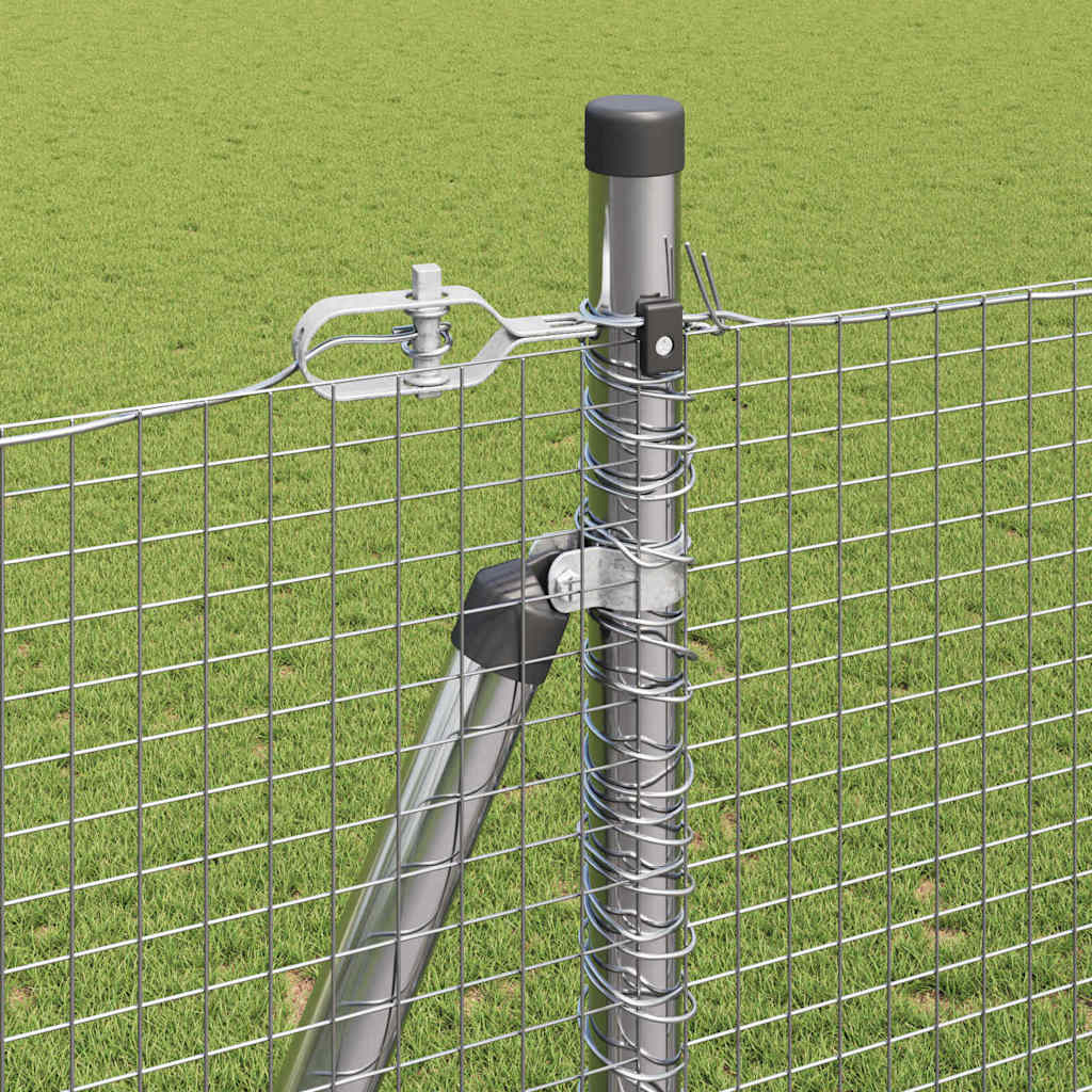 Zavareno žičano ogradno mreža s betonskom podlogom 50 x 1,4 m