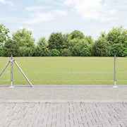 Zavareno žičano ogradno mreža s betonskom podlogom 100 x 0,6 m