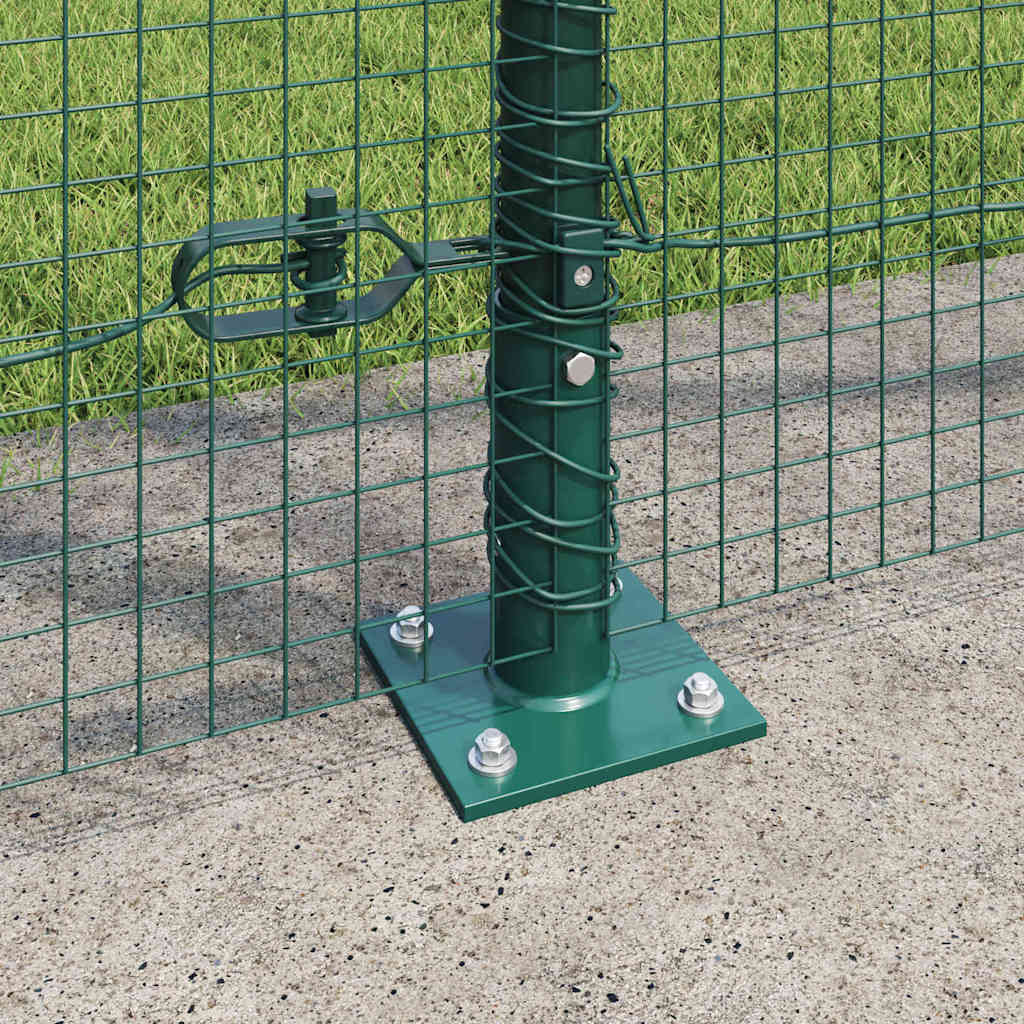 Zavareno žičano ogradno mreža s betonskom podlogom 25 x 1,5 m