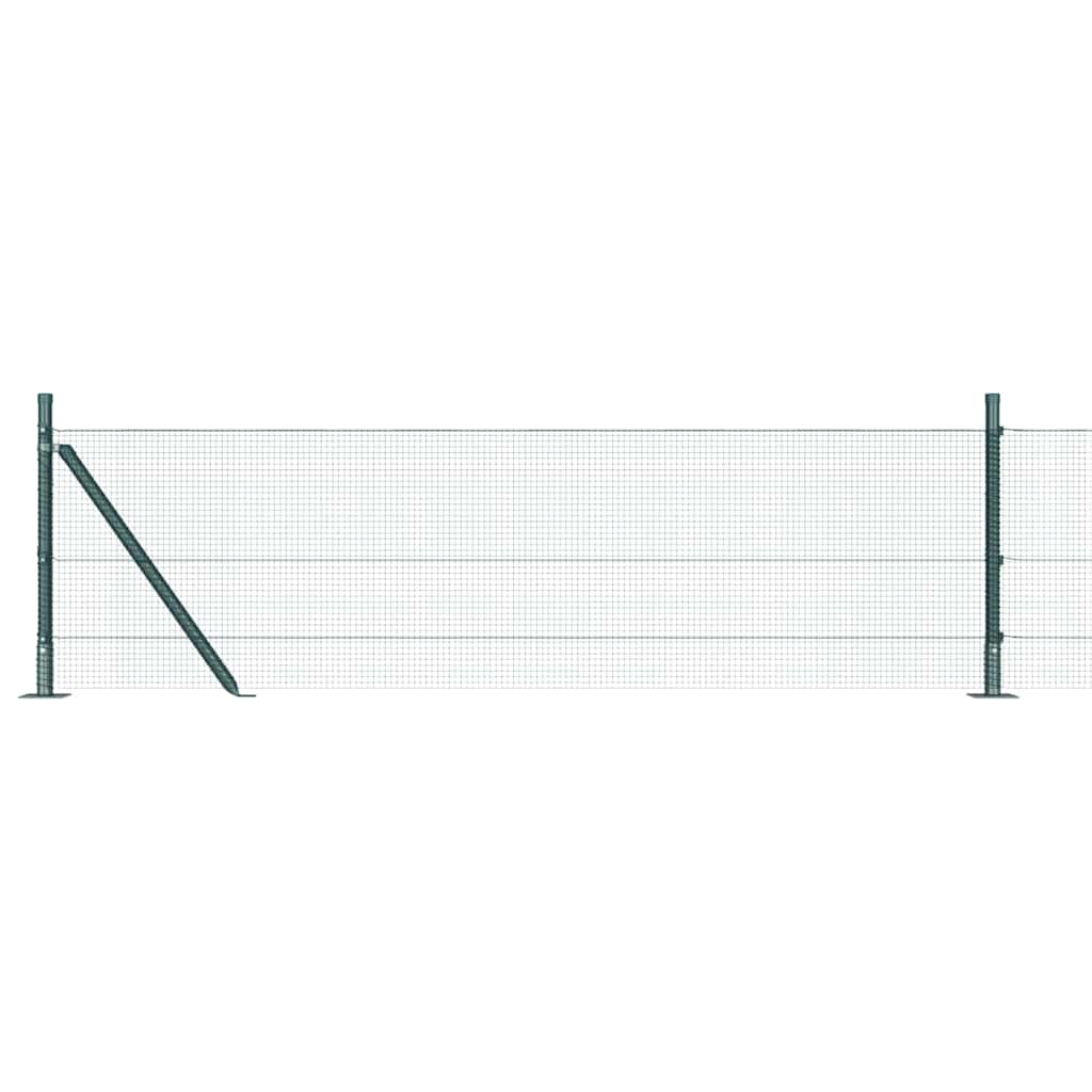 Zavareno žičano ogradno mreža s betonskom podlogom 50 x 0,6 m