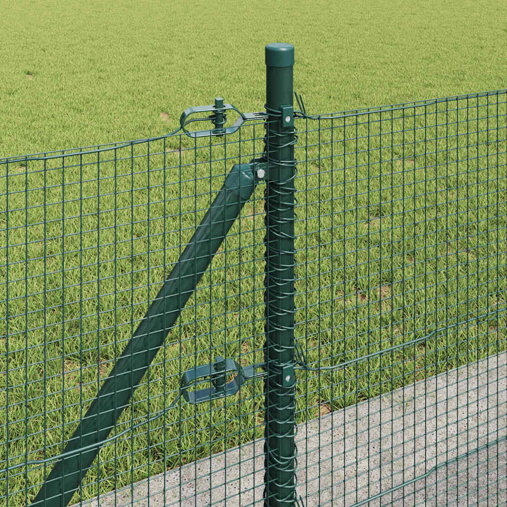 Zavareno žičano ogradno mreža s betonskom podlogom 100 x 0,5 m