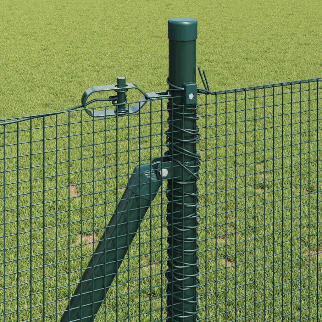 Zavareno žičano ogradno mreža s betonskom podlogom 100 x 1 m