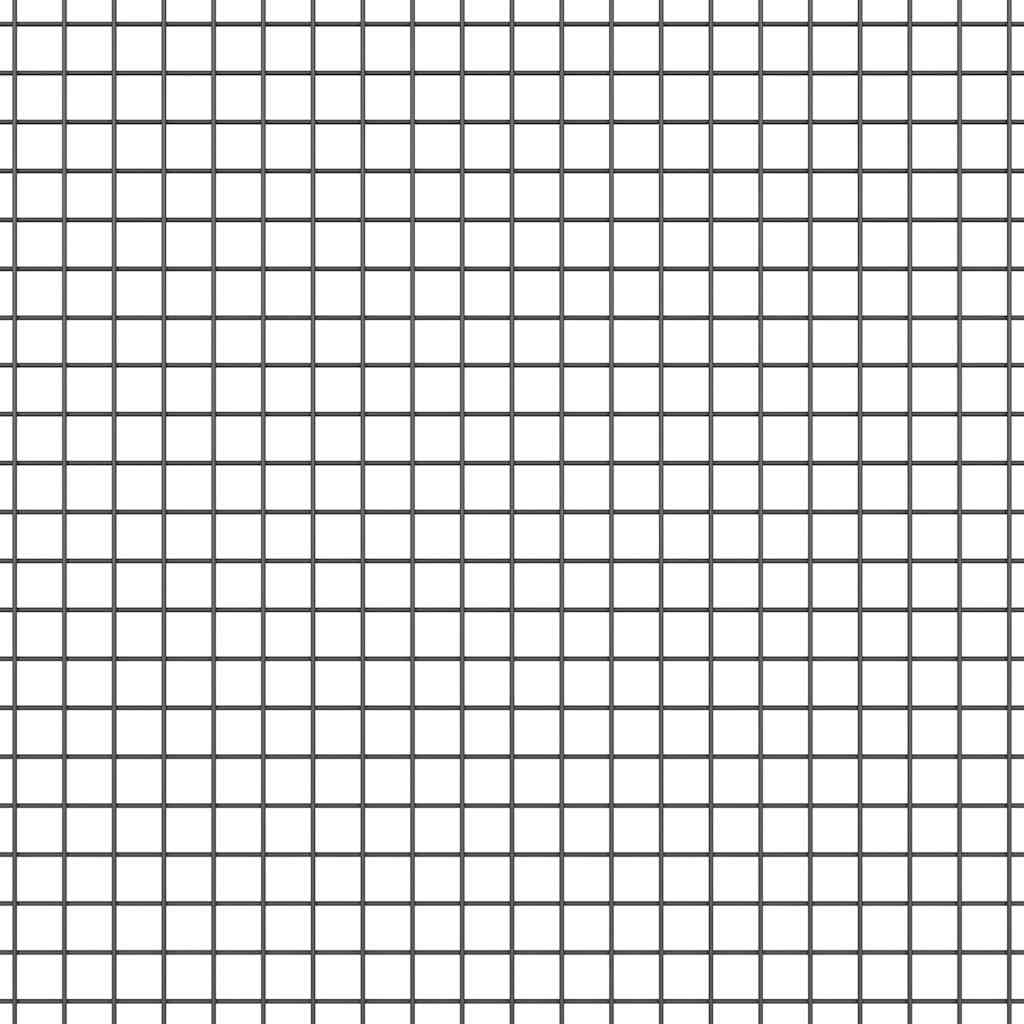 Zavareno žičano ogradno mreža s betonskom podlogom 25 x 0,4 m
