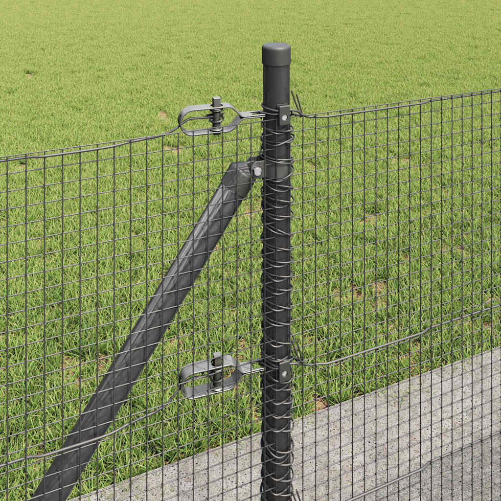 Zavareno žičano ogradno mreža s betonskom podlogom 50 x 0,6 m