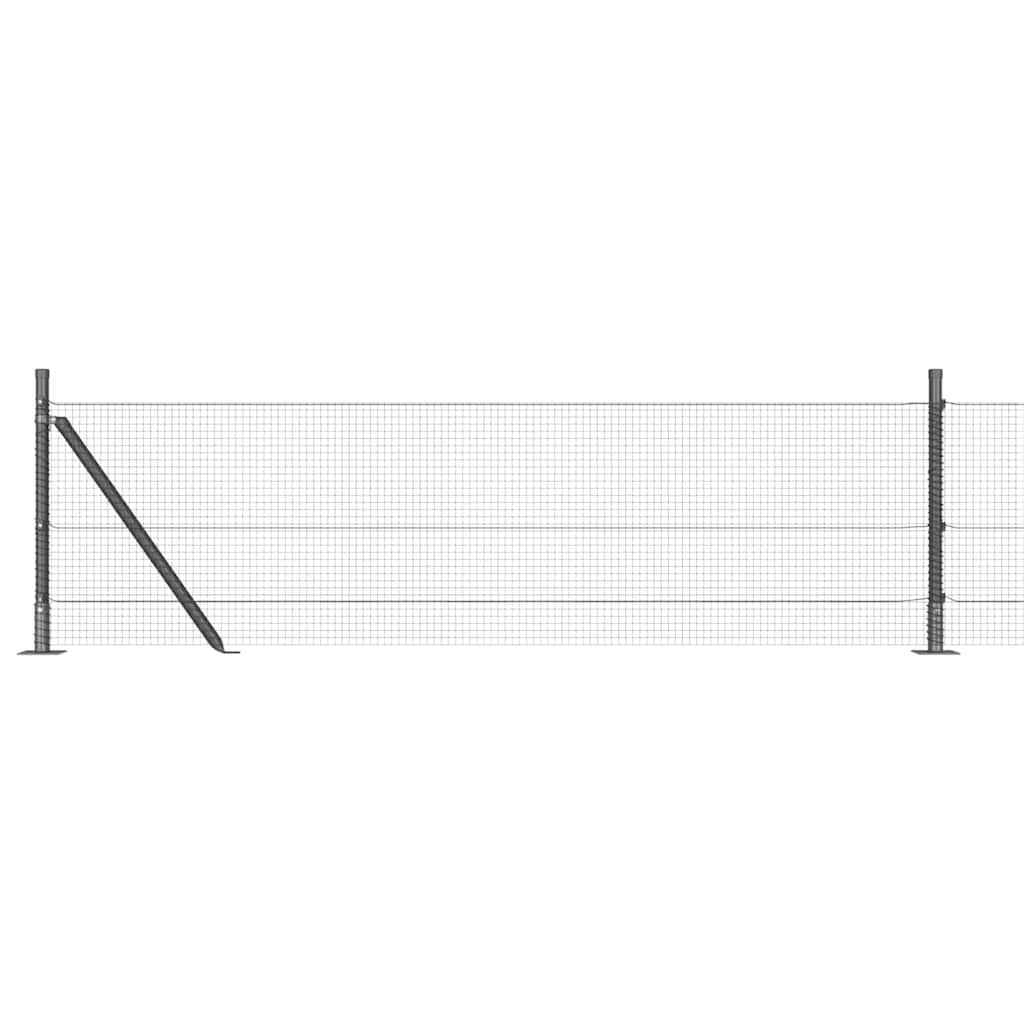 Zavareno žičano ogradno mreža s betonskom podlogom 50 x 0,6 m