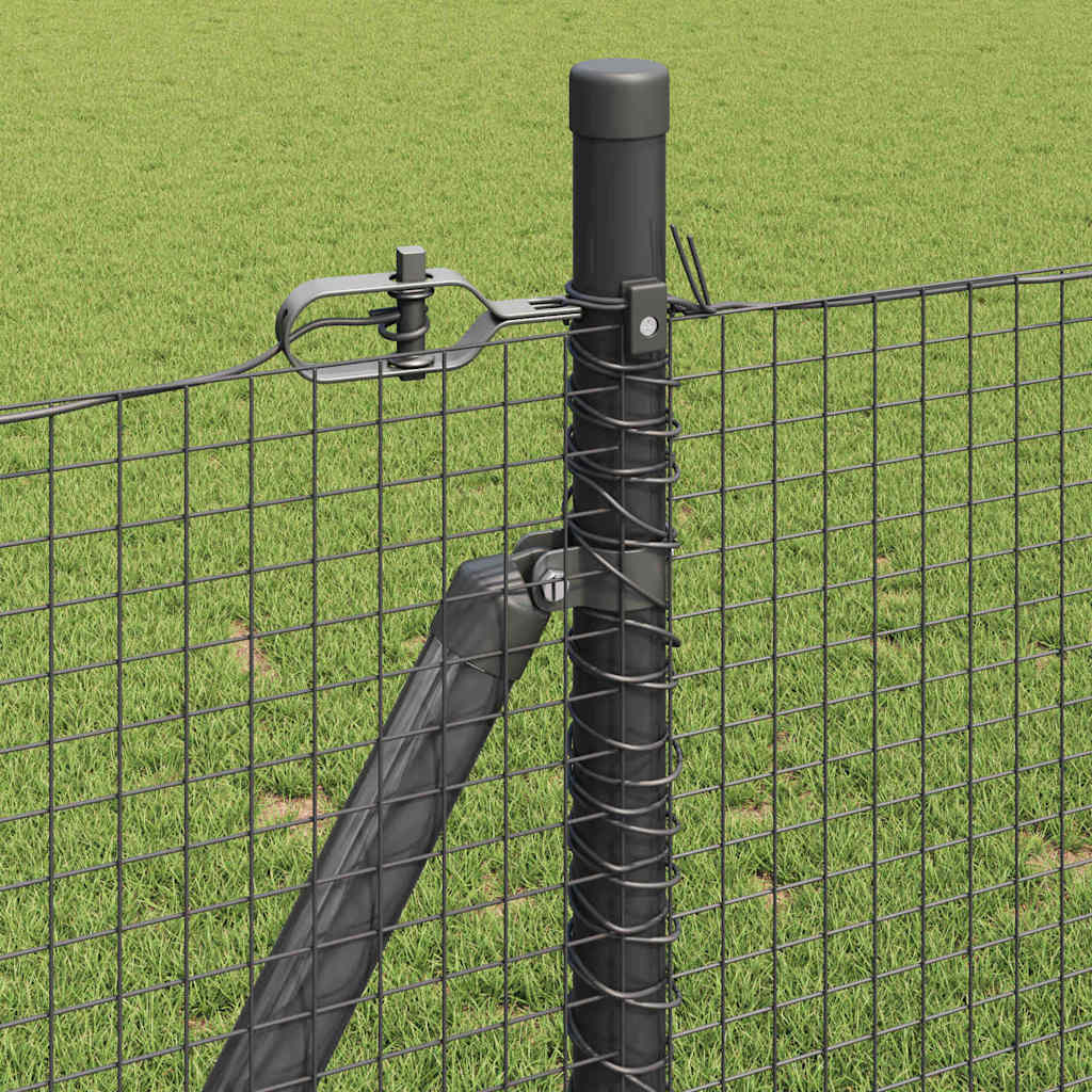Zavareno žičano ogradno mreža s betonskom podlogom 50 x 1 m