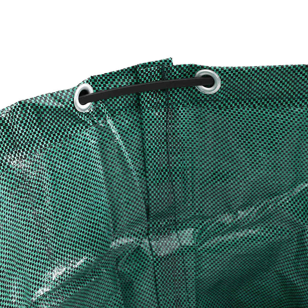 Vreće za otpad u vrtu 4 pcs Zelena 79 x 79 x 99,5 cm