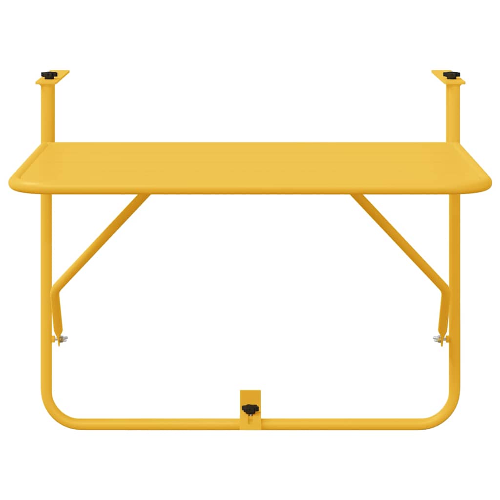 Viseci Balkon Stol Gorušica 60 x 39 x 65 cm Čelik