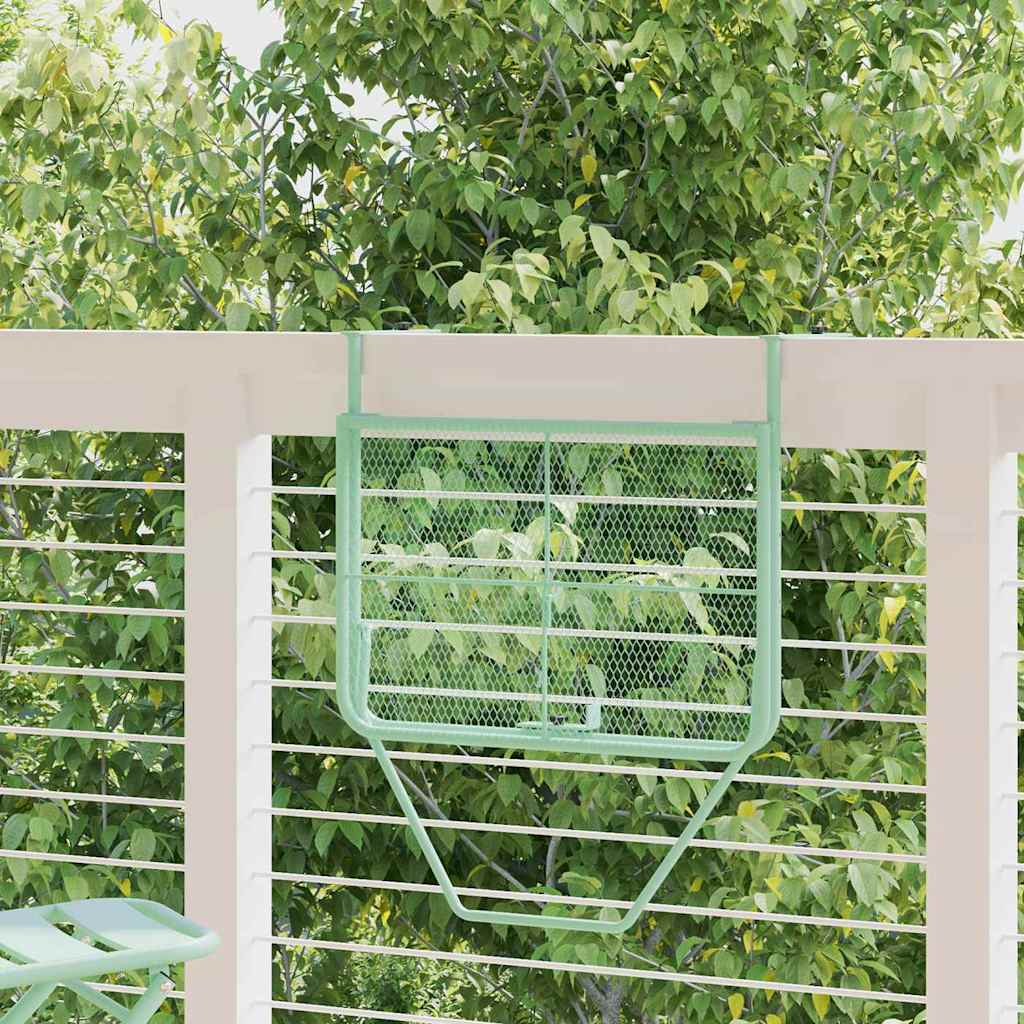 Viseci Balkon Stol Menta zelena 60 x 39 x 65 cm Čelik