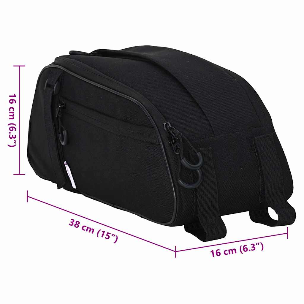 Torba za bicikl Crna 38 x 16 x 16 cm Poliester