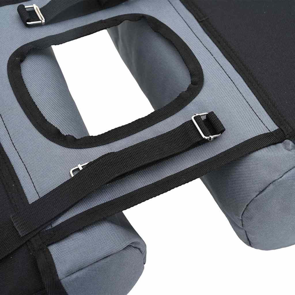 Torba za bicikl Siva i crna 31.5 x 15.5 x 40 cm Poliester