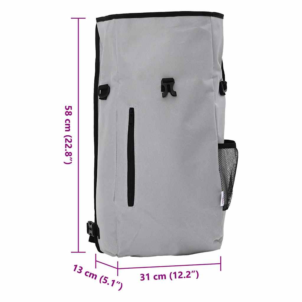 Torba za bicikl Siva 31 x 13 x 58 cm Poliester