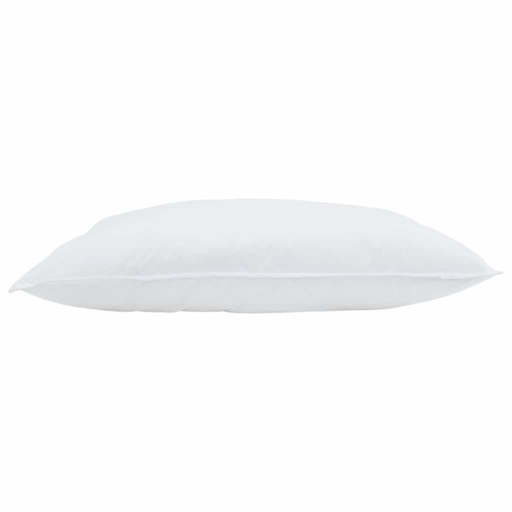 Jastuk s jastukom 2 pcs Bijelo 30 x 50 cm Perje