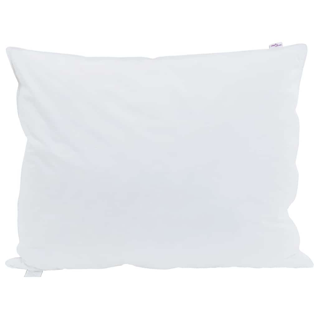 Jastuk s jastukom 2 pcs Bijelo 70 x 90 cm Perje