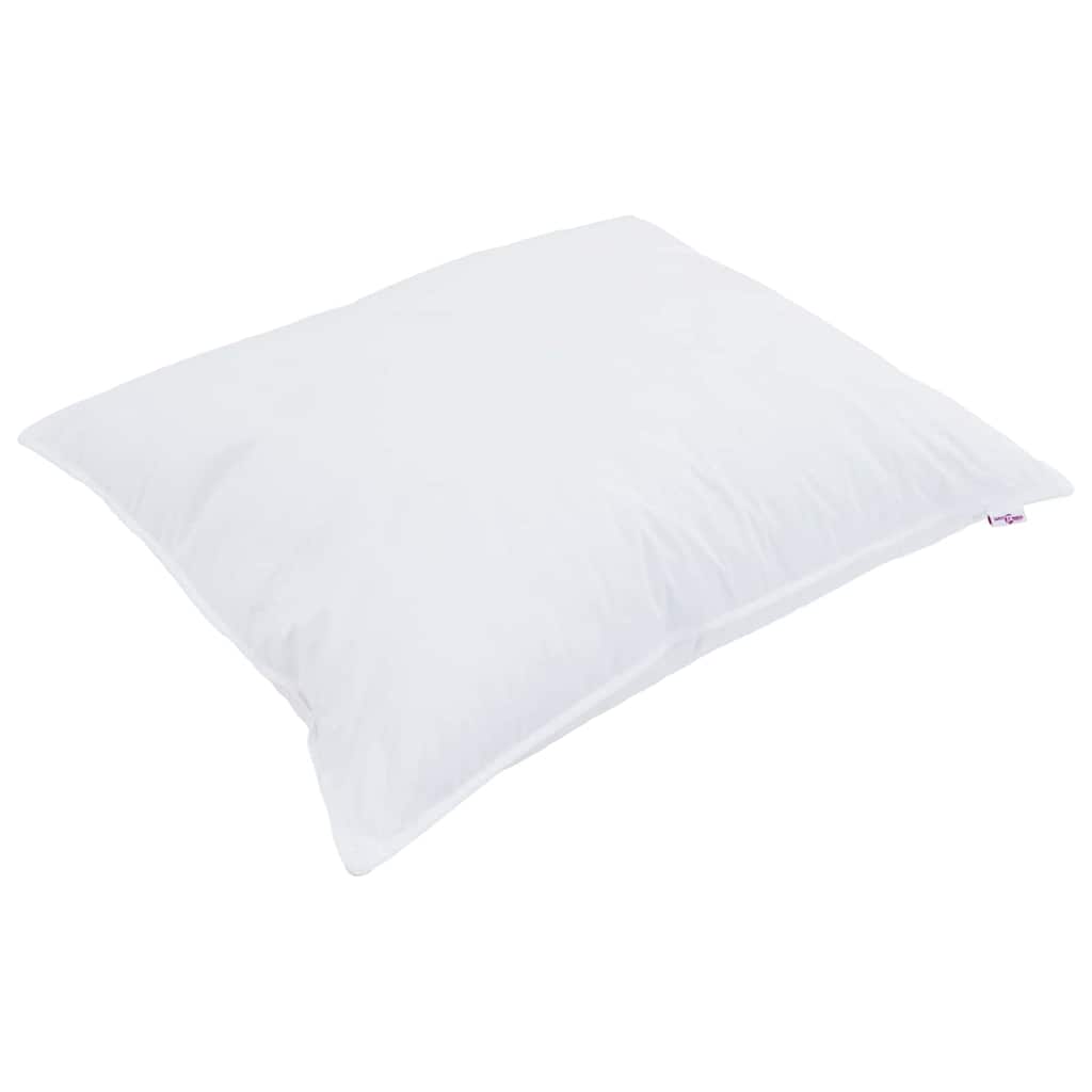 Jastuk s jastukom 2 pcs Bijelo 60 x 80 cm Pamuk