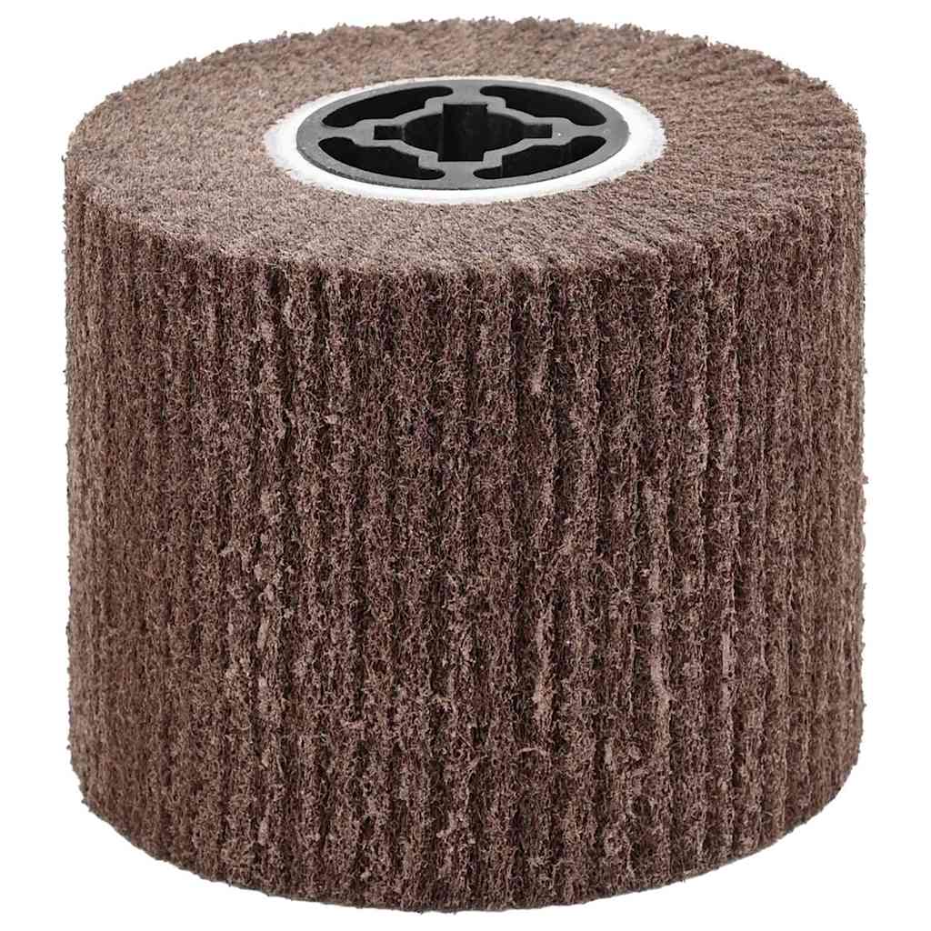 Brusni valjci 3 kom. Smeđa 12 x 12 x 10 cm Sintetička vlakna