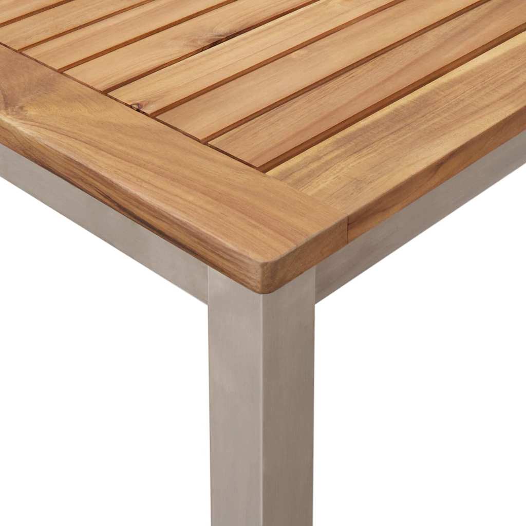 TrpezarijskiStol Smeđa 150 x 90 x 75 cm Čvrsto teak drvo