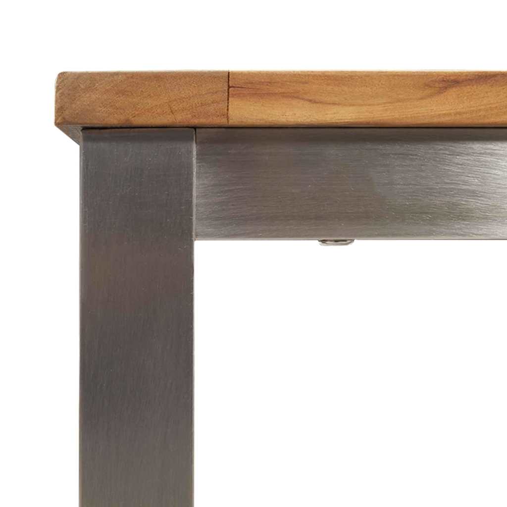 TrpezarijskiStol Smeđa 200 x 90 x 75 cm Čvrsto drvo akacije