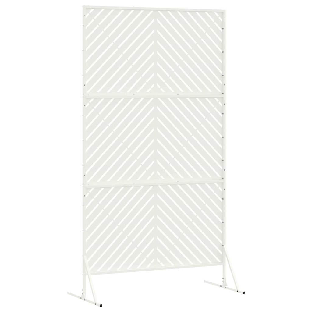 Zaslon za privatnost Bijelo 100 x 50 x 180 cm Čelik