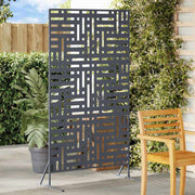 Zaslon za privatnost Antracit 100 x 50 x 180 cm Čelik