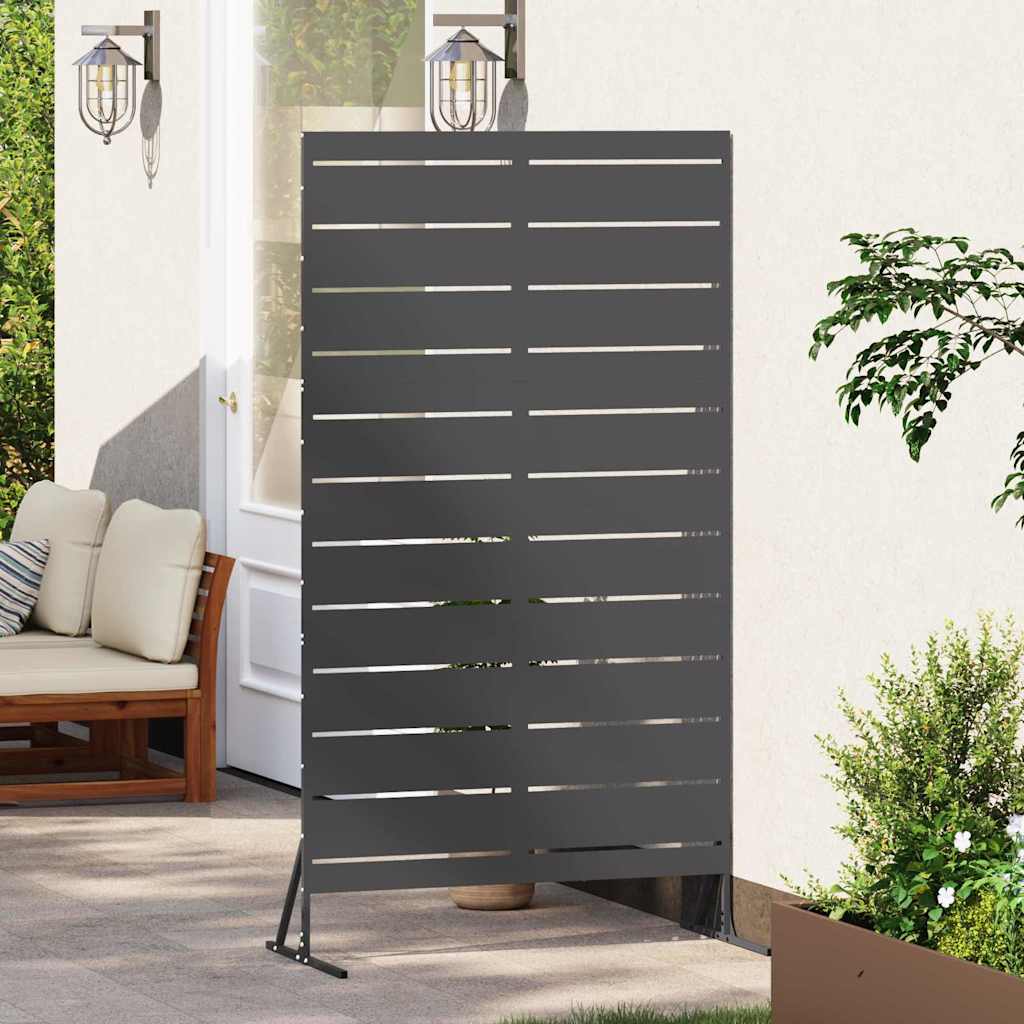 Zaslon za privatnost Crna 100 x 50 x 180 cm Čelik