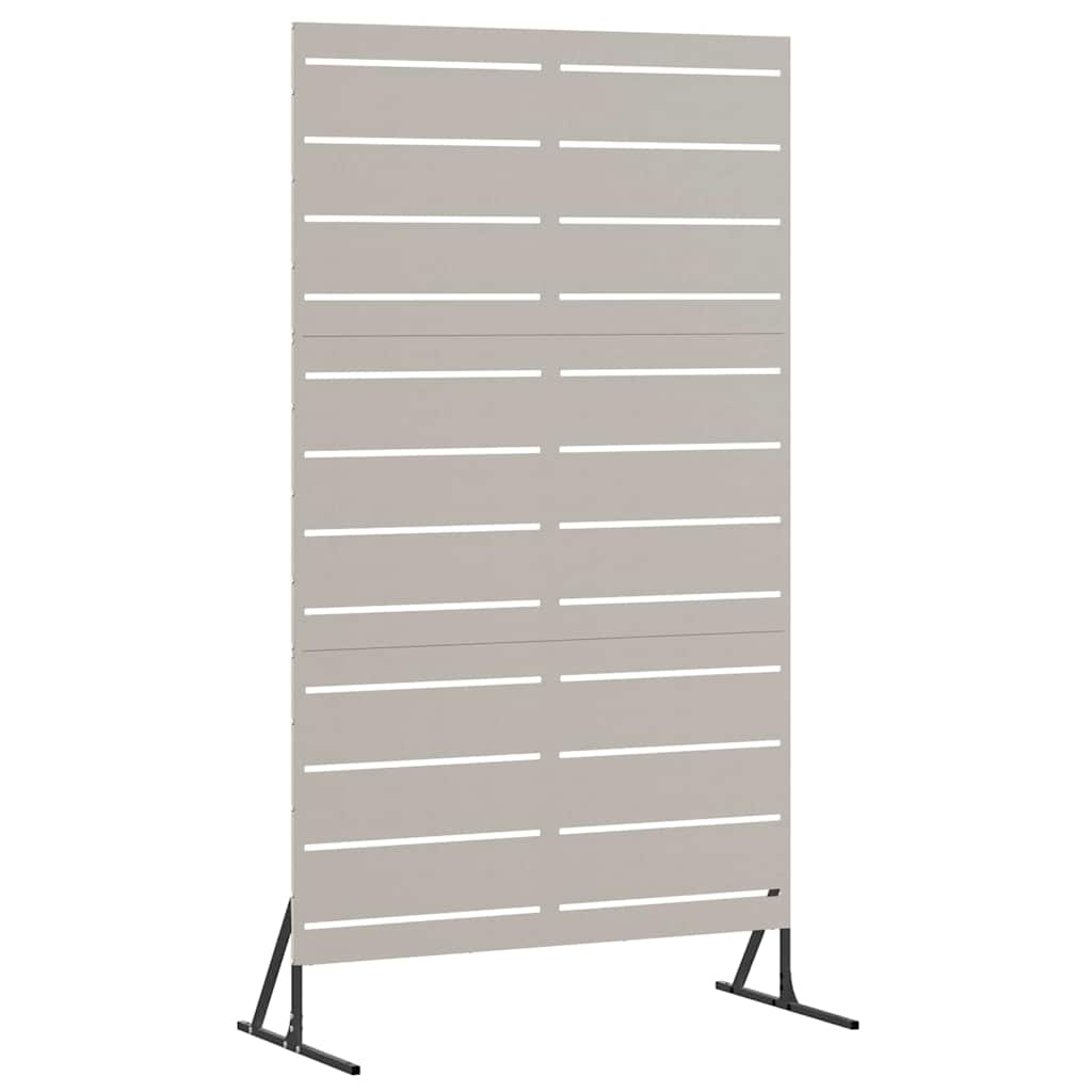 Zaslon za privatnost 100 x 50 x 180 cm Otporni čelik Rđa