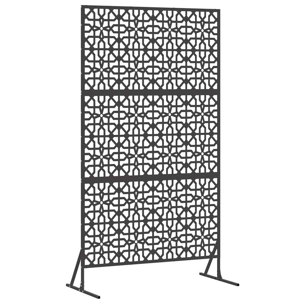 Zaslon za privatnost Crna 100 x 50 x 180 cm Čelik