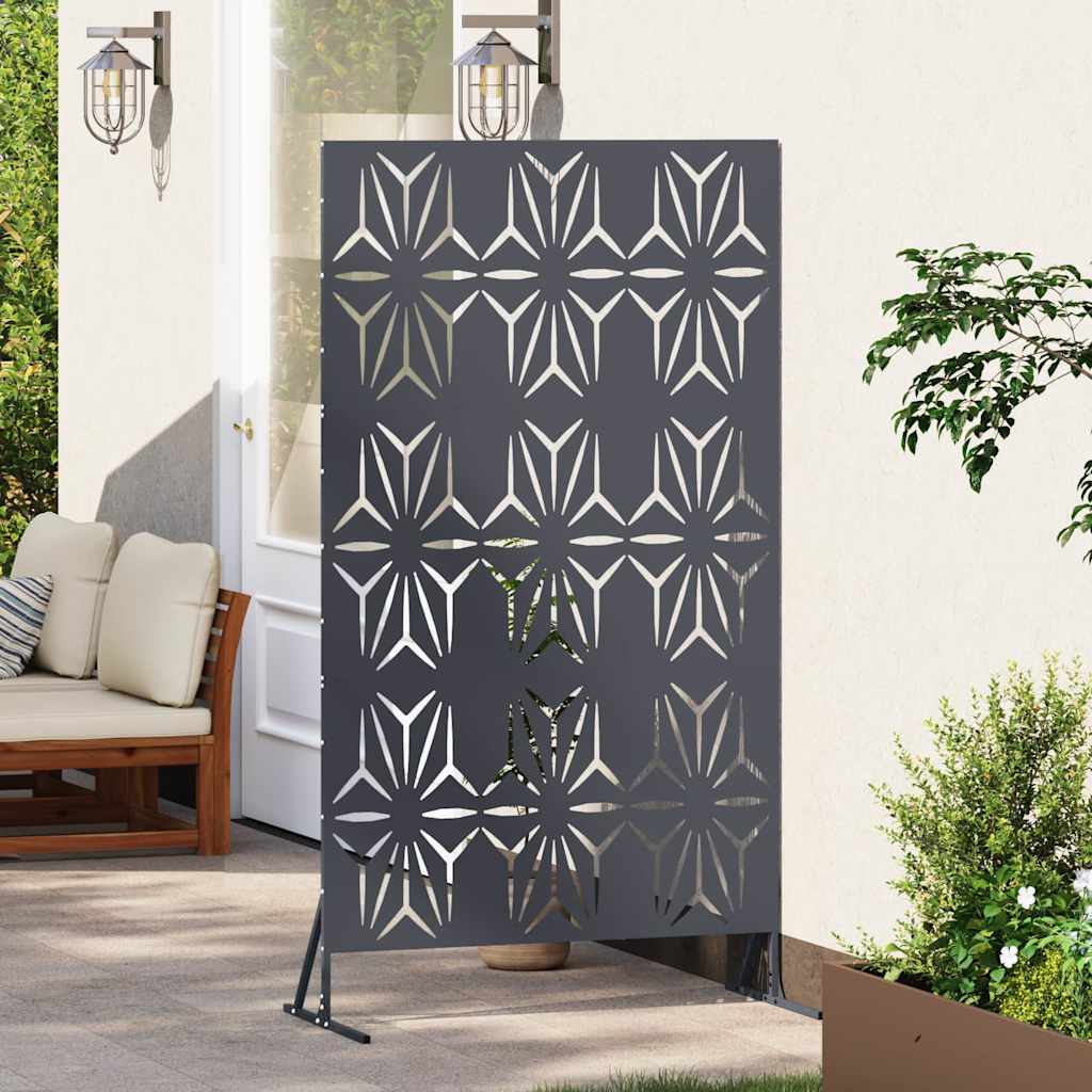Zaslon za privatnost Antracit 100 x 50 x 180 cm Čelik