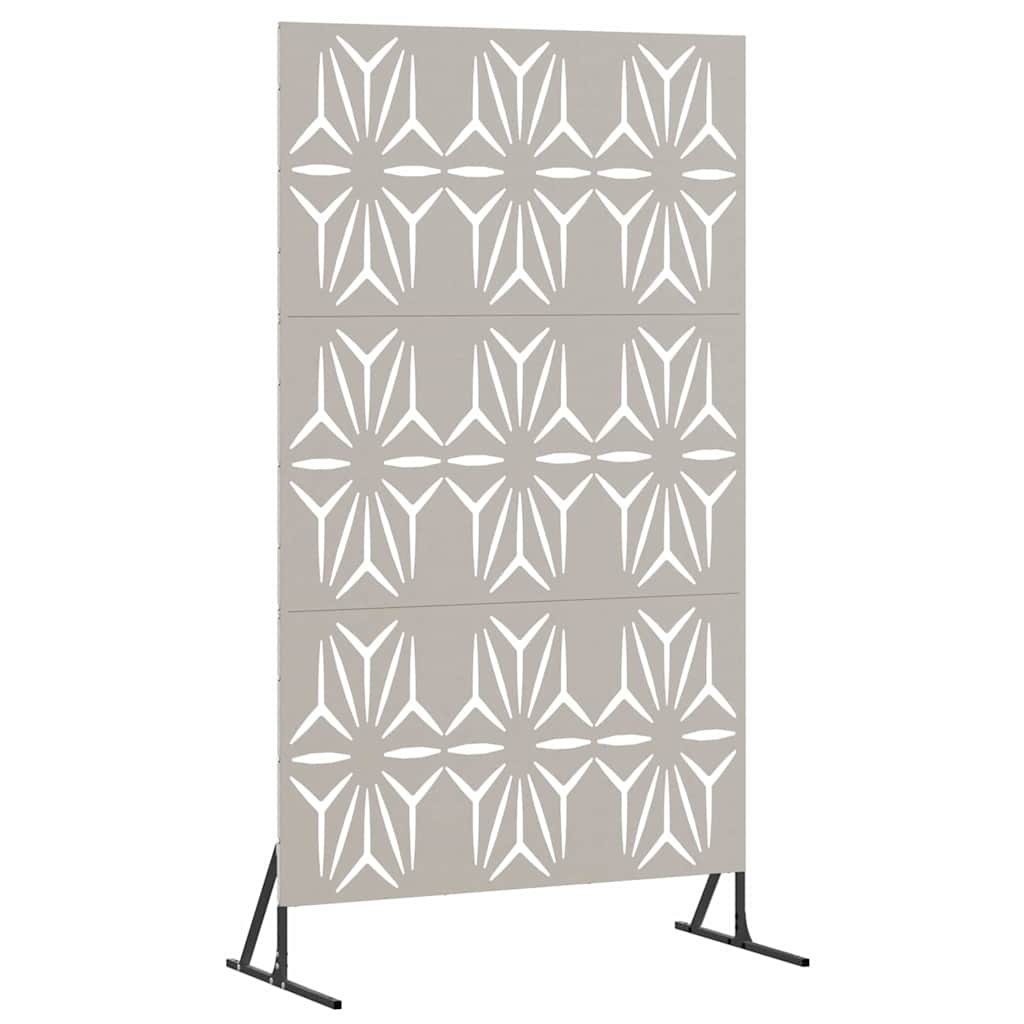 Zaslon za privatnost 100 x 50 x 180 cm Otporni čelik Rđa