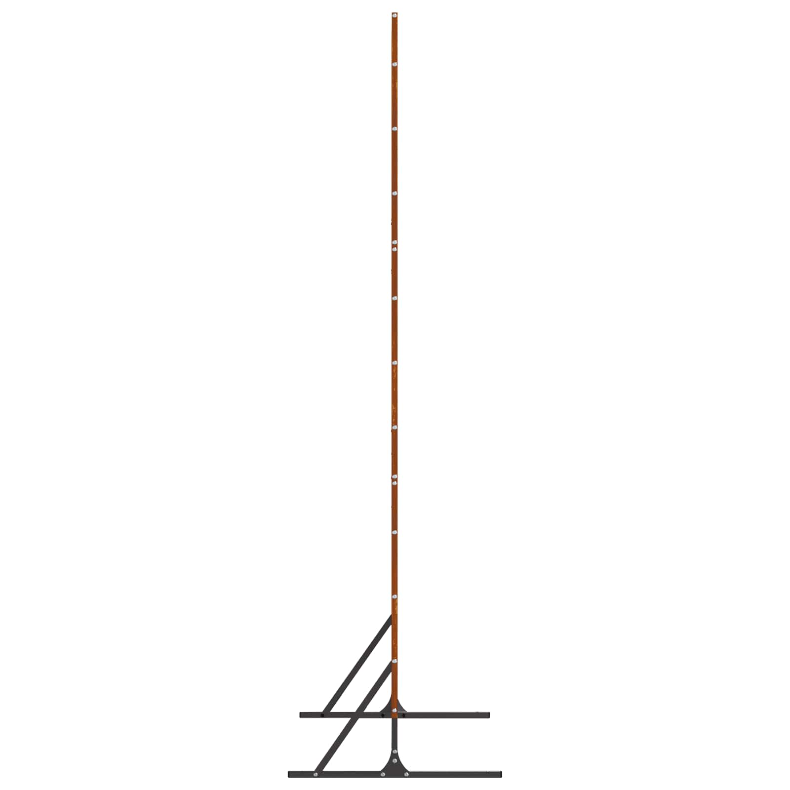 Zaslon za privatnost Siva 100 x 50 x 180 cm
